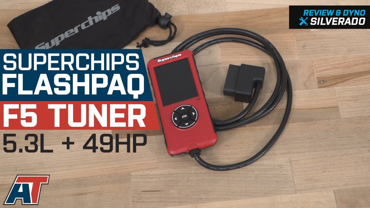 2007-2013 Silverado 1500 Superchips Flashpaq F5 Tuner 5.3L Review & Dyno