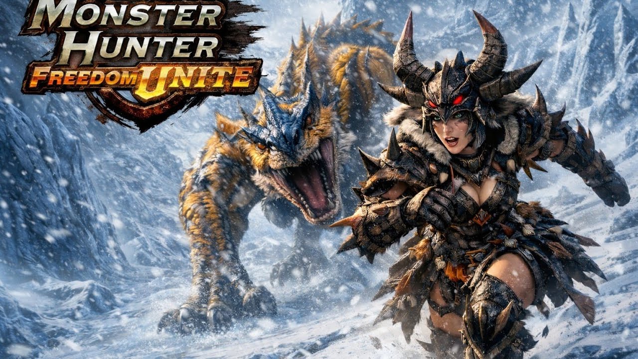 Tigrex o trator 10.000 Monster Hunter Freedom Unite 😩