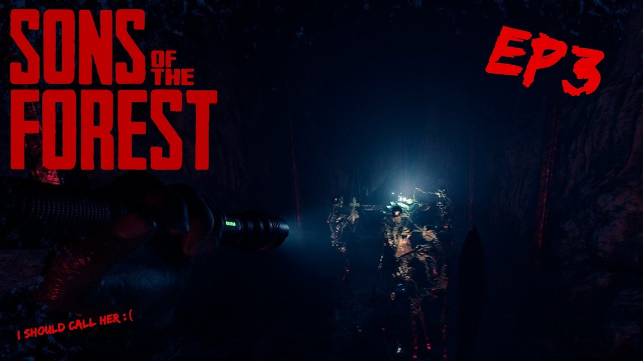 Cave EXPLORING! (Sons Of The Forest EP3)