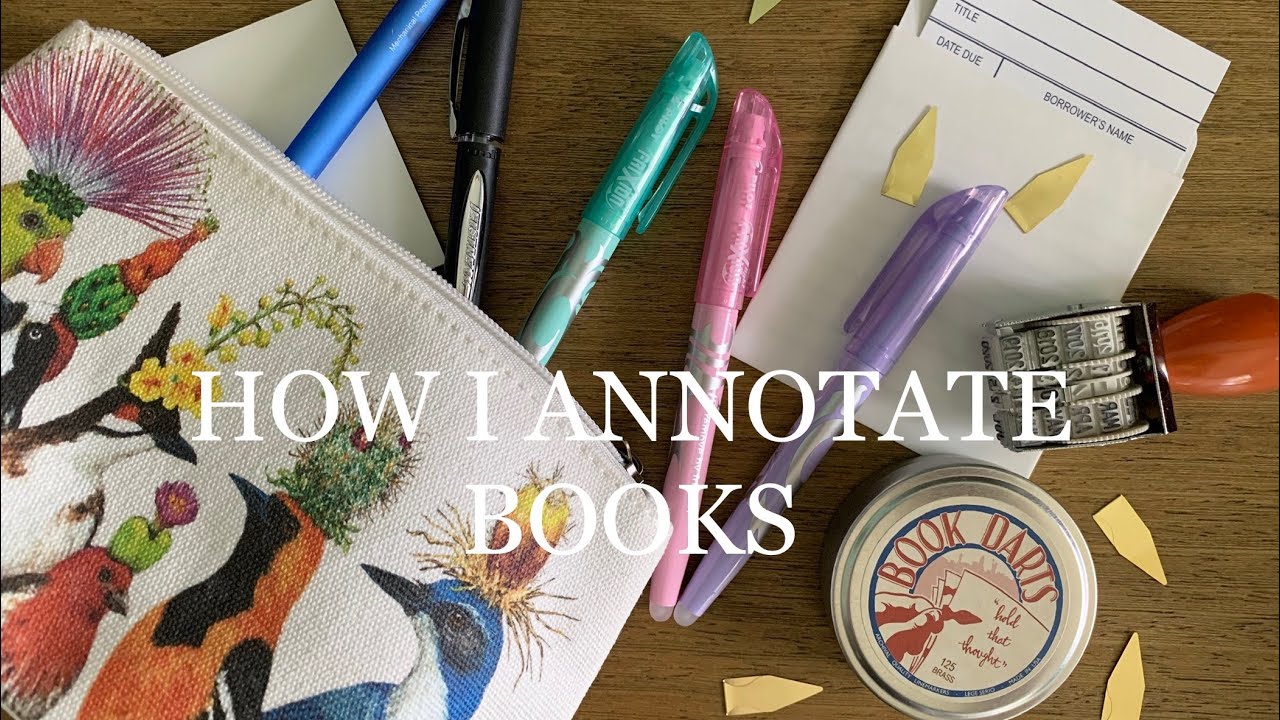 How I Annotate Books | My Kit