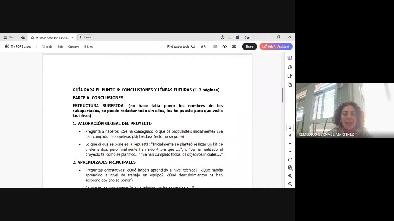 Tutoría proyecto 15 enero