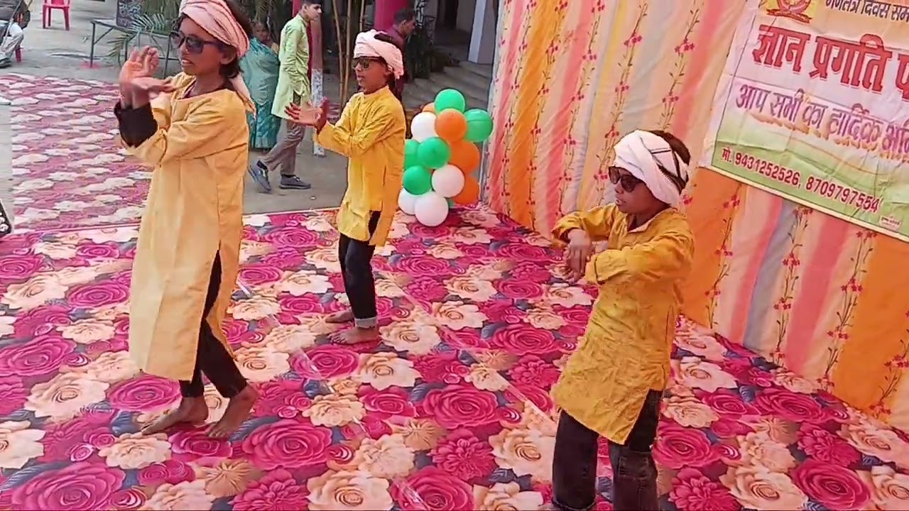 Gyan pragati public school  kalen road khudwan  near Devi mandir 26th January Republic day 