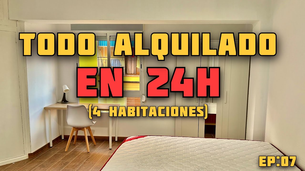 Las 4 HABITACIONES Alquiladas en la 1ª Visita (INCREÍBLE)