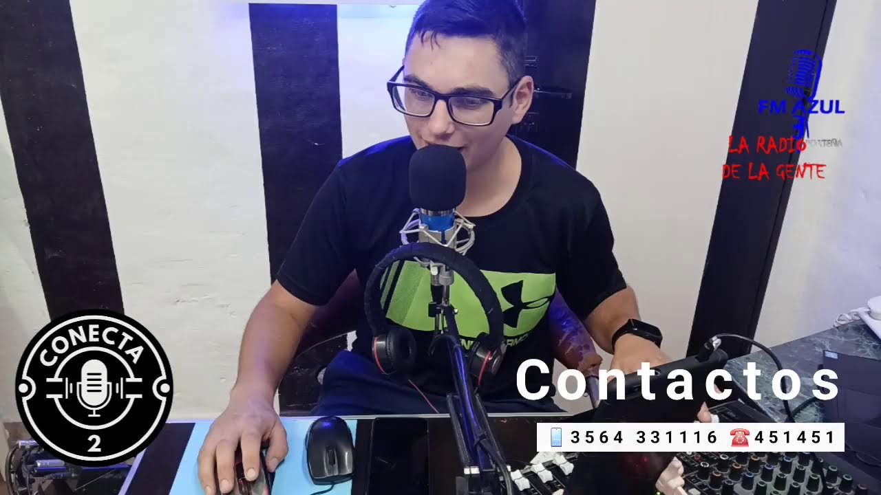 Transmisión en directo de FM Azul Porteña