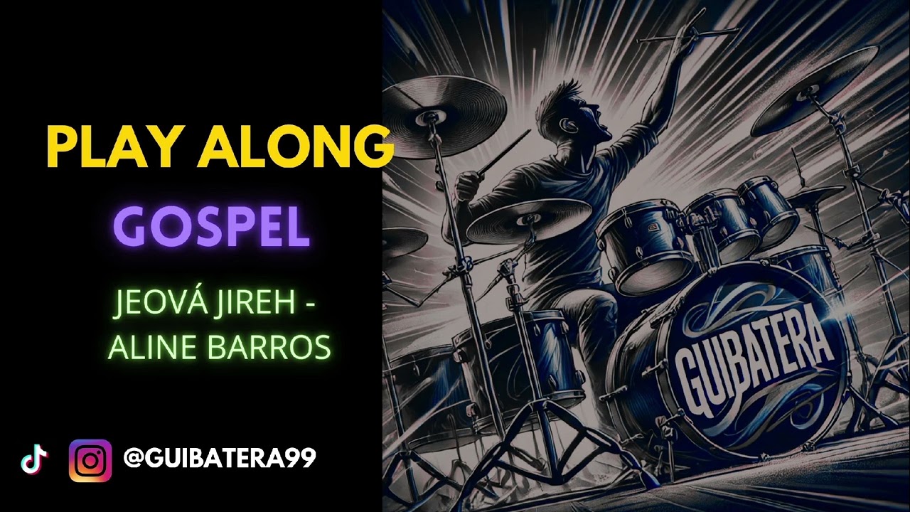JEOV&Aacute; JIREH - ALINE BARROS (PLAY ALONG GOSPEL) SEM BATERIA