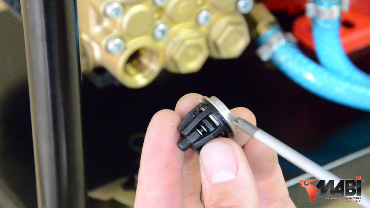 Comment changer les clapets de la pompe de traitement 8L ECO HP ? • Valve replacement | MABI