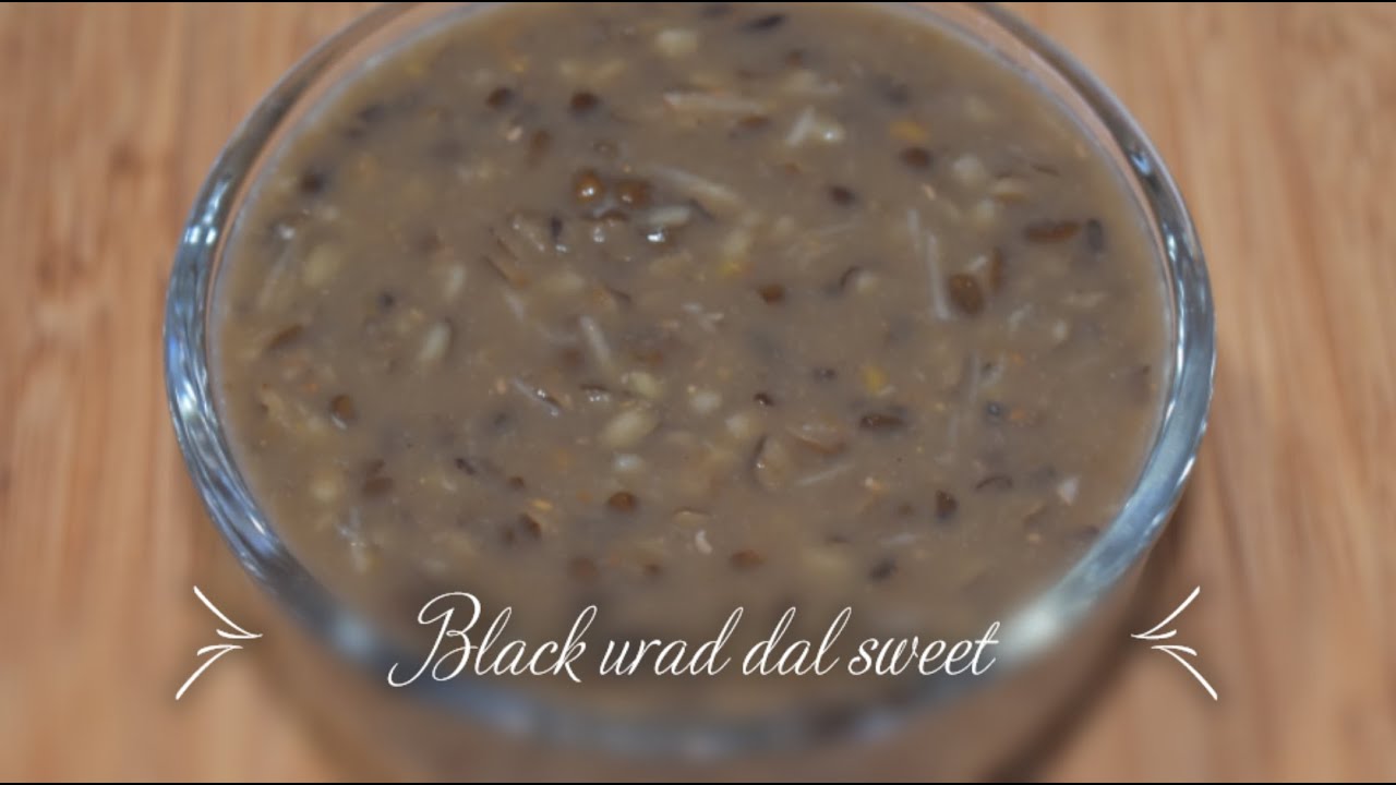 Black Urad Dal Sweet/ Karuppu ulundhu payasam