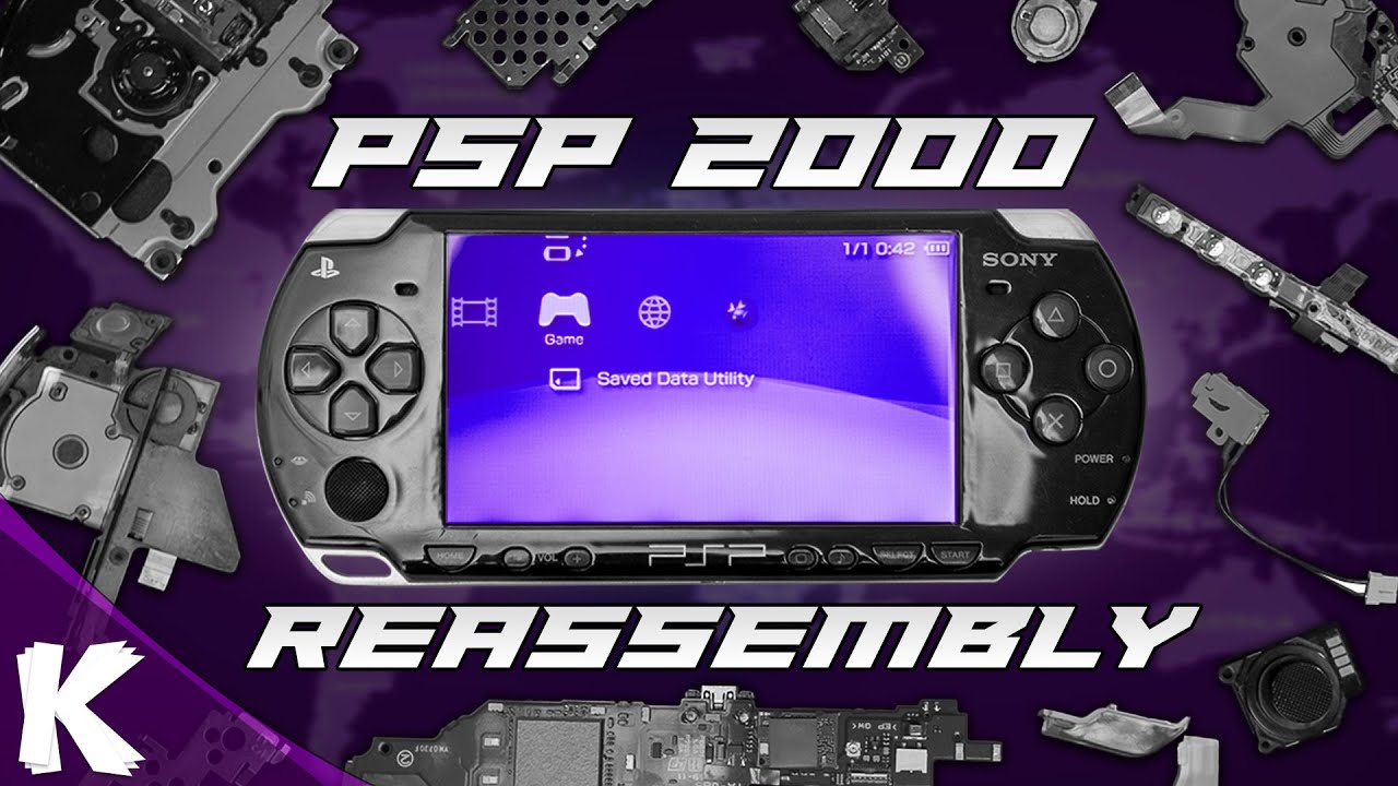 How To Fully Disassemble & Reassemble A PSP 2000