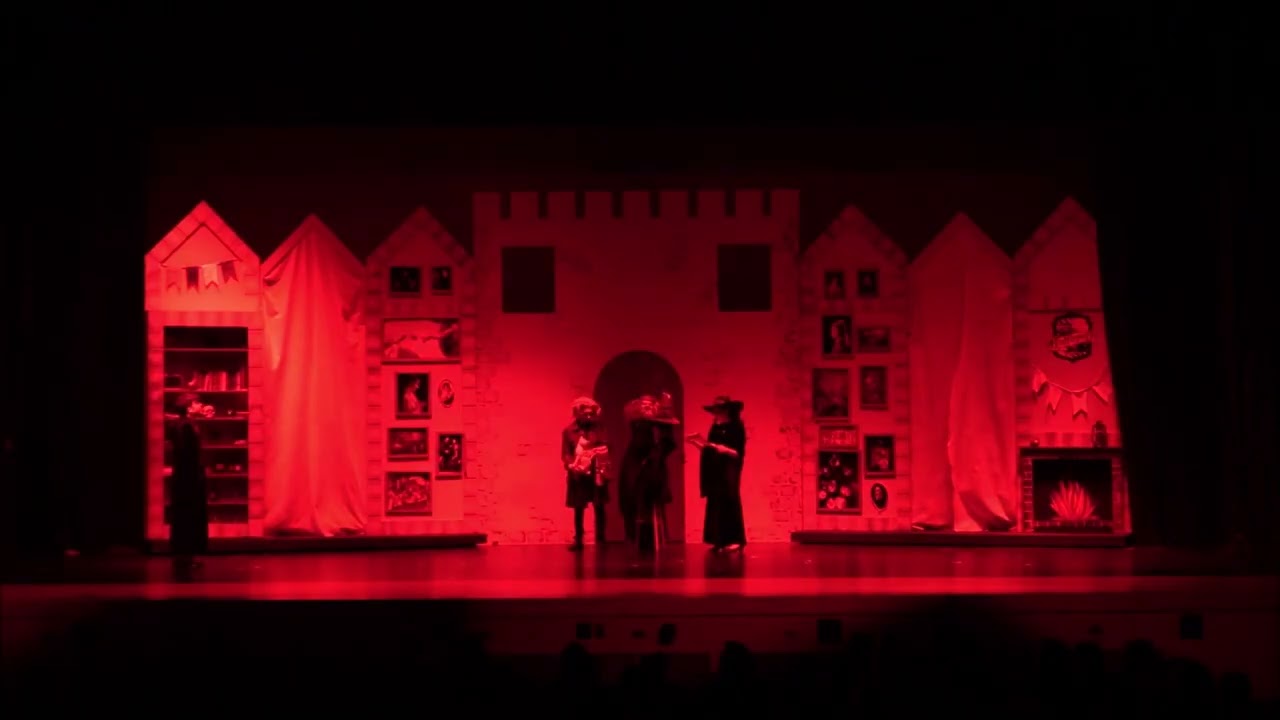 Farmingdale High School PlayCrafters E cast present 