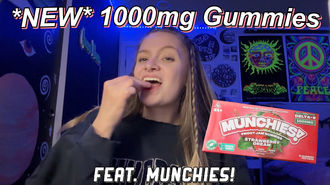 TRYING THE *NEW* MUNCHIES! FRUIT JAM GUMMIES