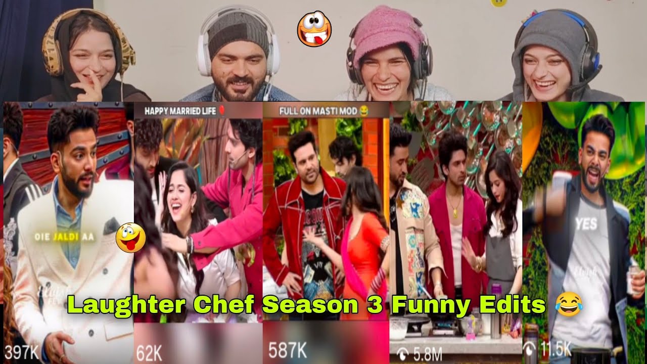 Laughter Chef S3 Reaction | Funniest Viral Moments & Epic Comedy Edits 😂🔥