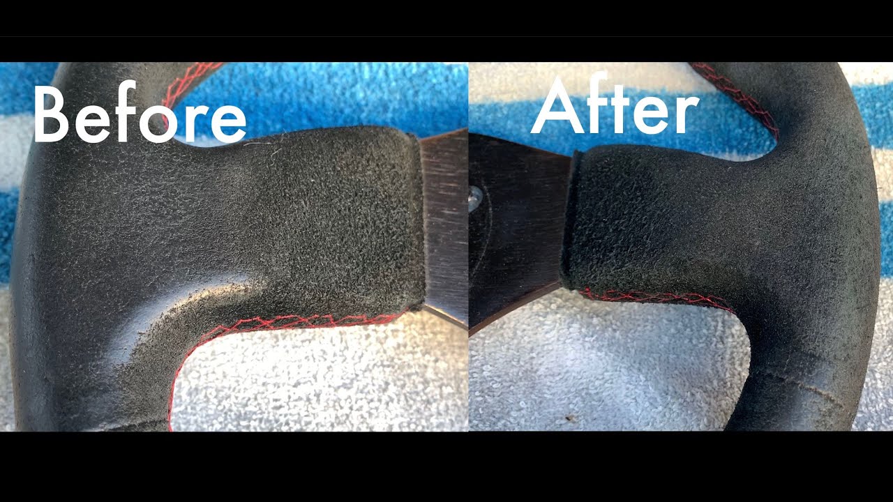 How To Clean Your Suede or Alcantara Steering Wheel