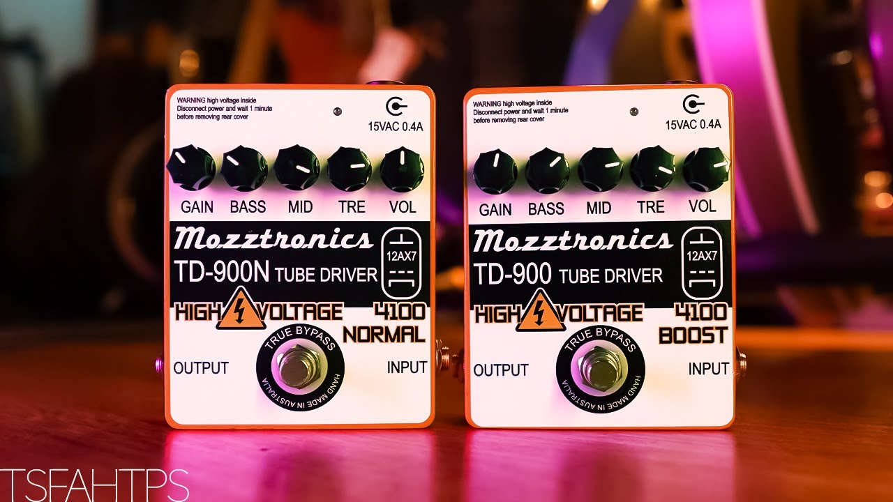 HIGH VOLTAGE JCM900 - Mozztronics TD-900 & TD-900N Tube Driver