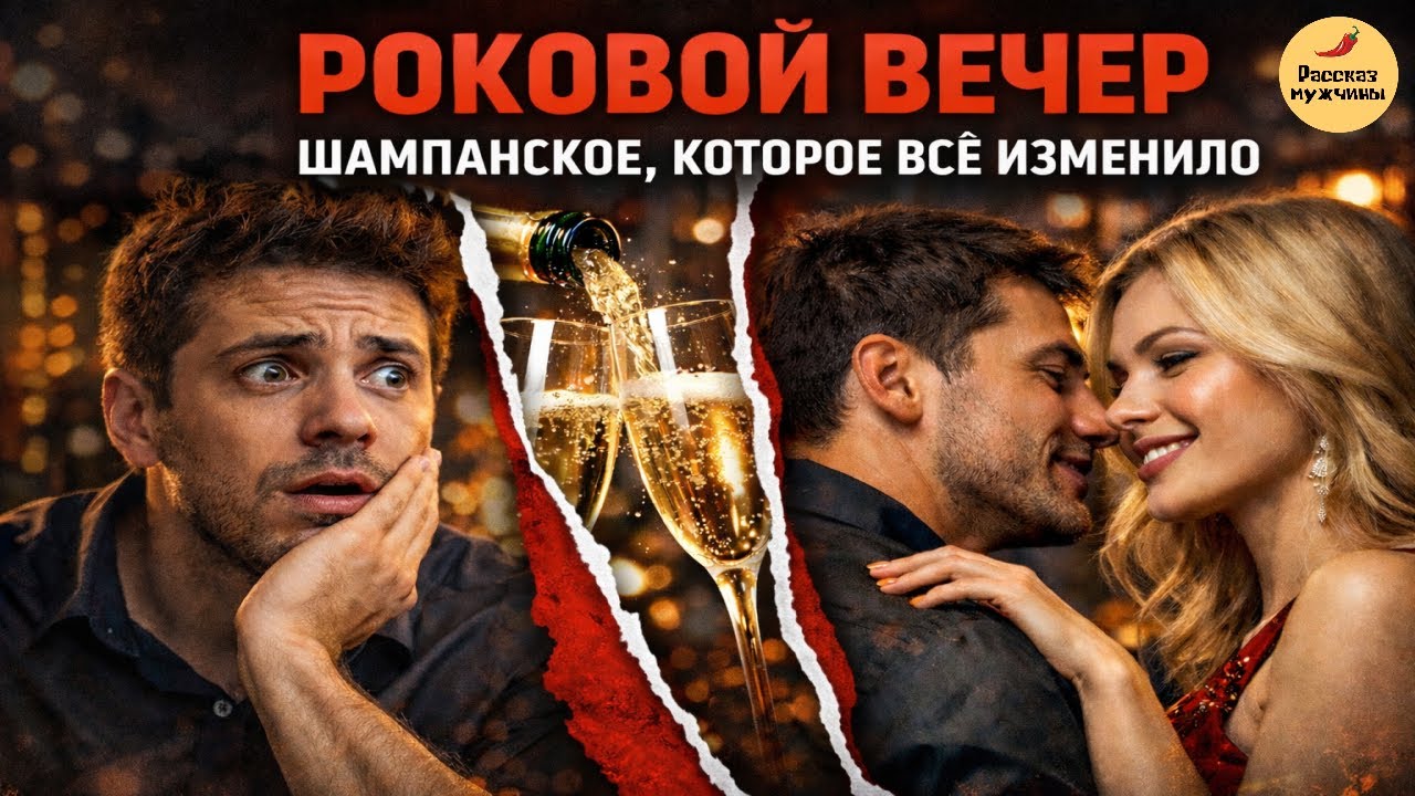Роковой вечер. Шампанское, которое всё изменило | Рассказ мужчины