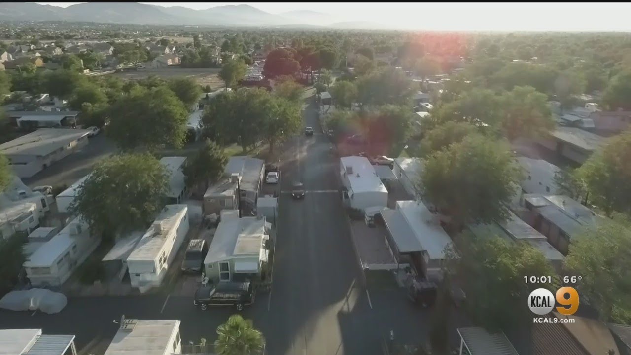 Water Main Break Causes Palmdale Mobile Home Community To Be Without Running Water For Days