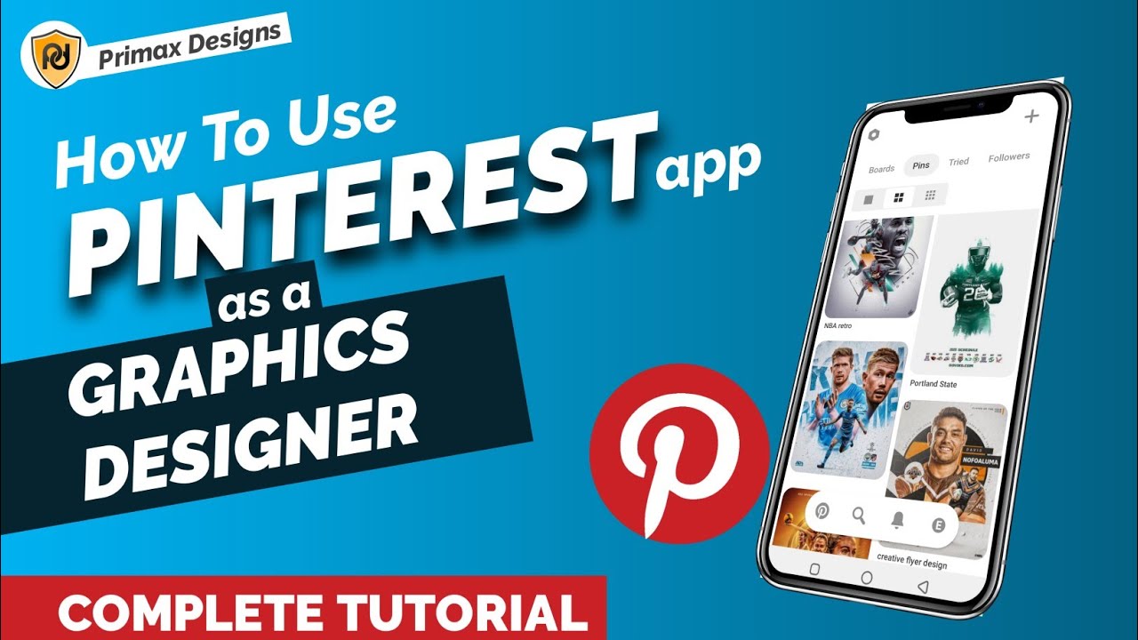 How to Use PINTEREST as a Graphic Designer - Complete Tutorial 2022