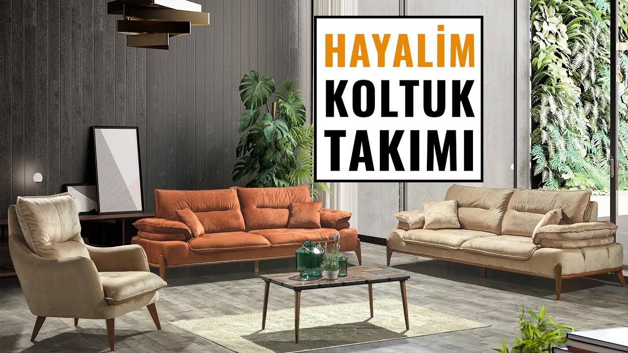İNEGÖL MOBİLYASI 2021 MODEL HAYALİM KOLTUK TAKIMI SİZİN DÜKKANDA