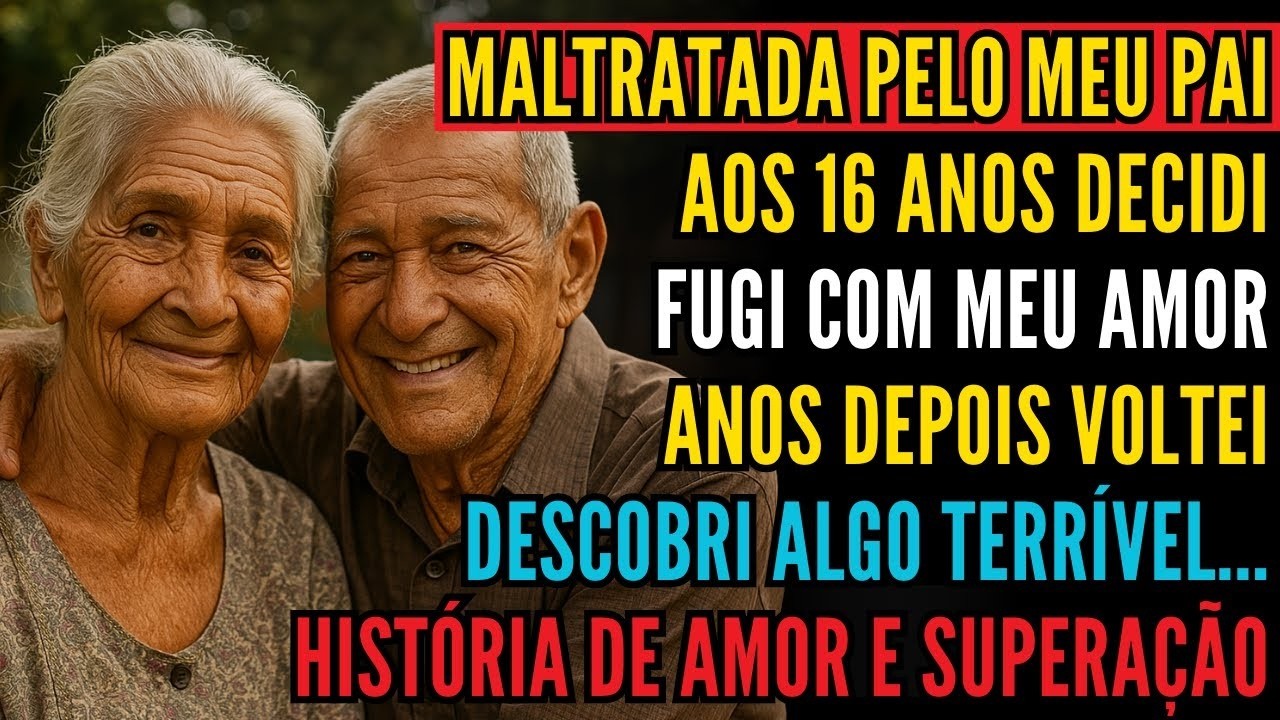 HISTÓRIA REAL 👵💔 DECIDI FUGIR COM MEU PRIMEIRO AMOR… ANOS DEPOIS VOCÊ NÃO VAI ACREDITAR NO FINAL