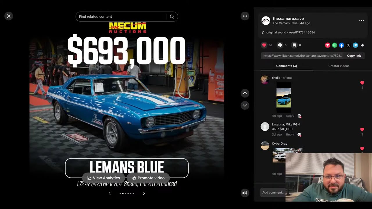 The Camaro Cave Wednesday Night Live | Mecum Auctions, New Tires 🛞, ZR1 X, and More! 