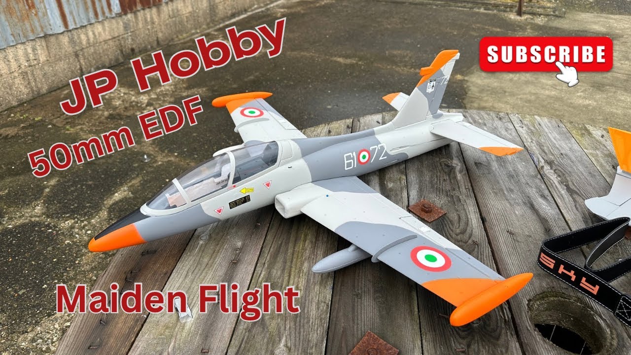 Maiden flight , JP Hobby MB-339 Aermacchi 50mm EDF