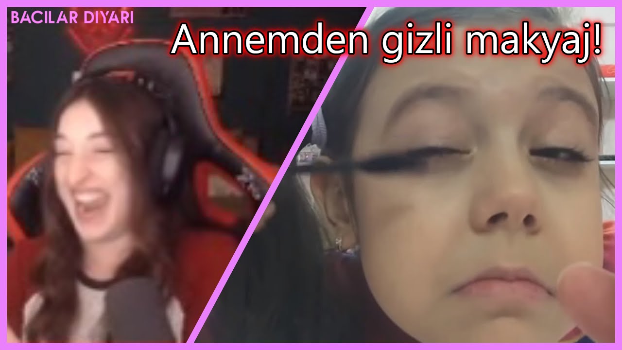 Pqueen - Annesinden Gizli Makyaj Yapan Kızı İzliyor