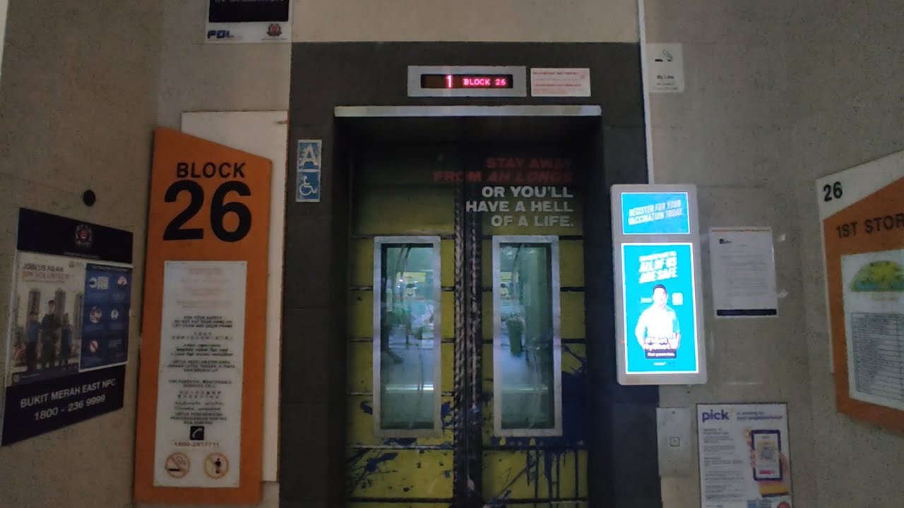 [Jln Membina] Blk 26 CP Lift A - Fujitec