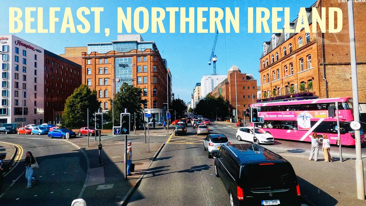 Belfast Road trip on a fine sunny day 