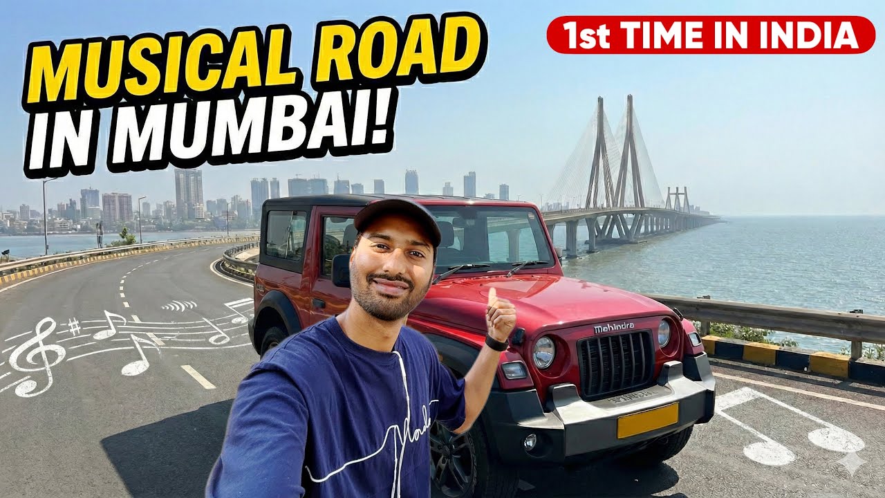 India's First Musical Road in Mumbai 