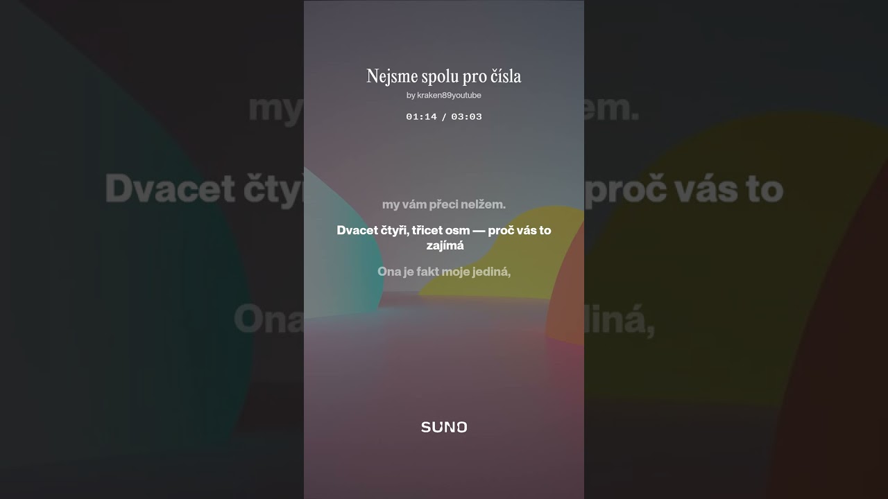 Kraken89 - Nejsme spolu pro č&iacute;sla #fashionadell #shopaholicadel #ondy #mikulovi @paja4video