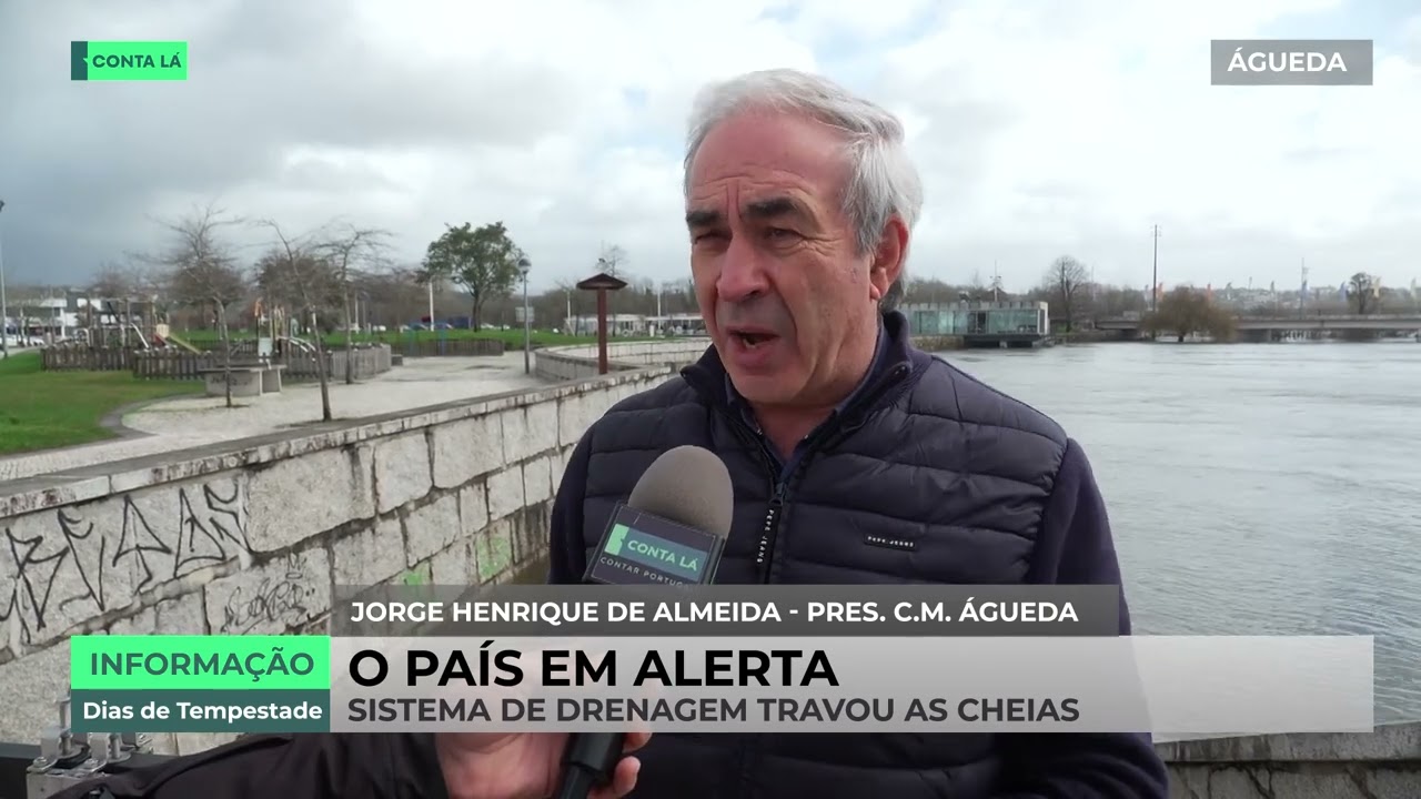 Projeto pioneiro em Portugal ajuda Águeda a enfrentar cheias