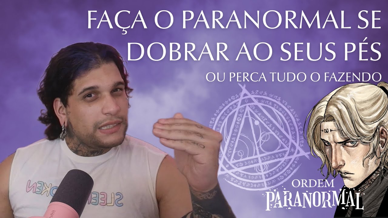 OCULTISTA O LIMIAR ENTRE IMPOSSÍVEL E DESASTRE - FICHANDO | COMO CRIAR FICHA EM ORDEM PARANORMAL RPG