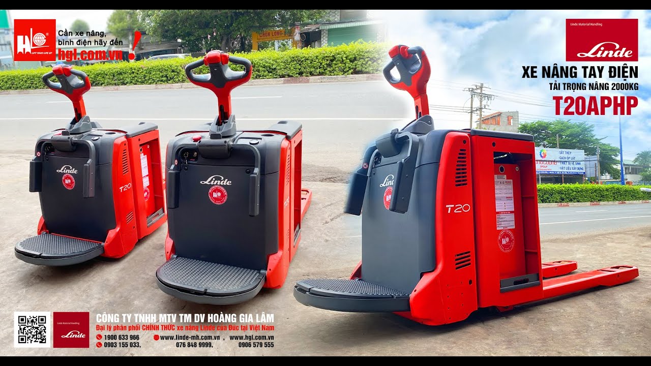 Xe nâng tay điện Linde T20APHP (Mới 100%) tại Việt Nam | Video thực tế