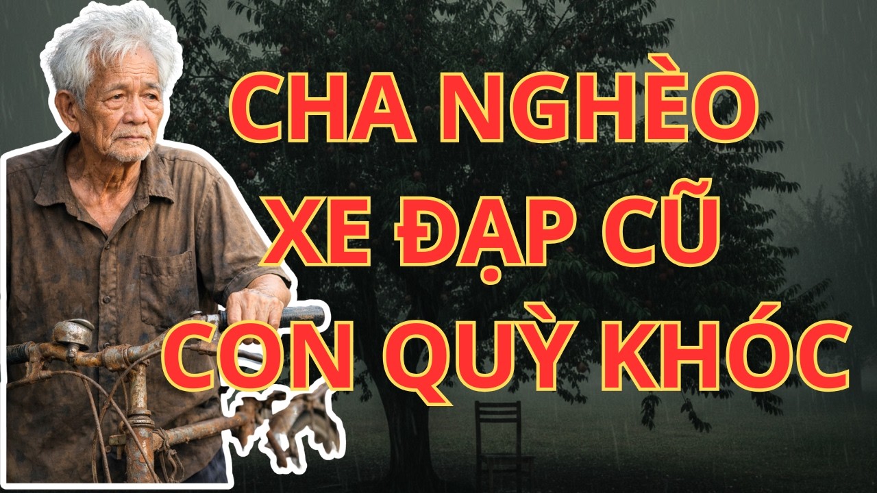 Cha Nghèo Nuôi Con Bằng Xe Đạp Cũ, 40 Năm Sau Con Quỳ Khóc | Câu Truyện Tâm Sự Tuổi Già Về Khuya