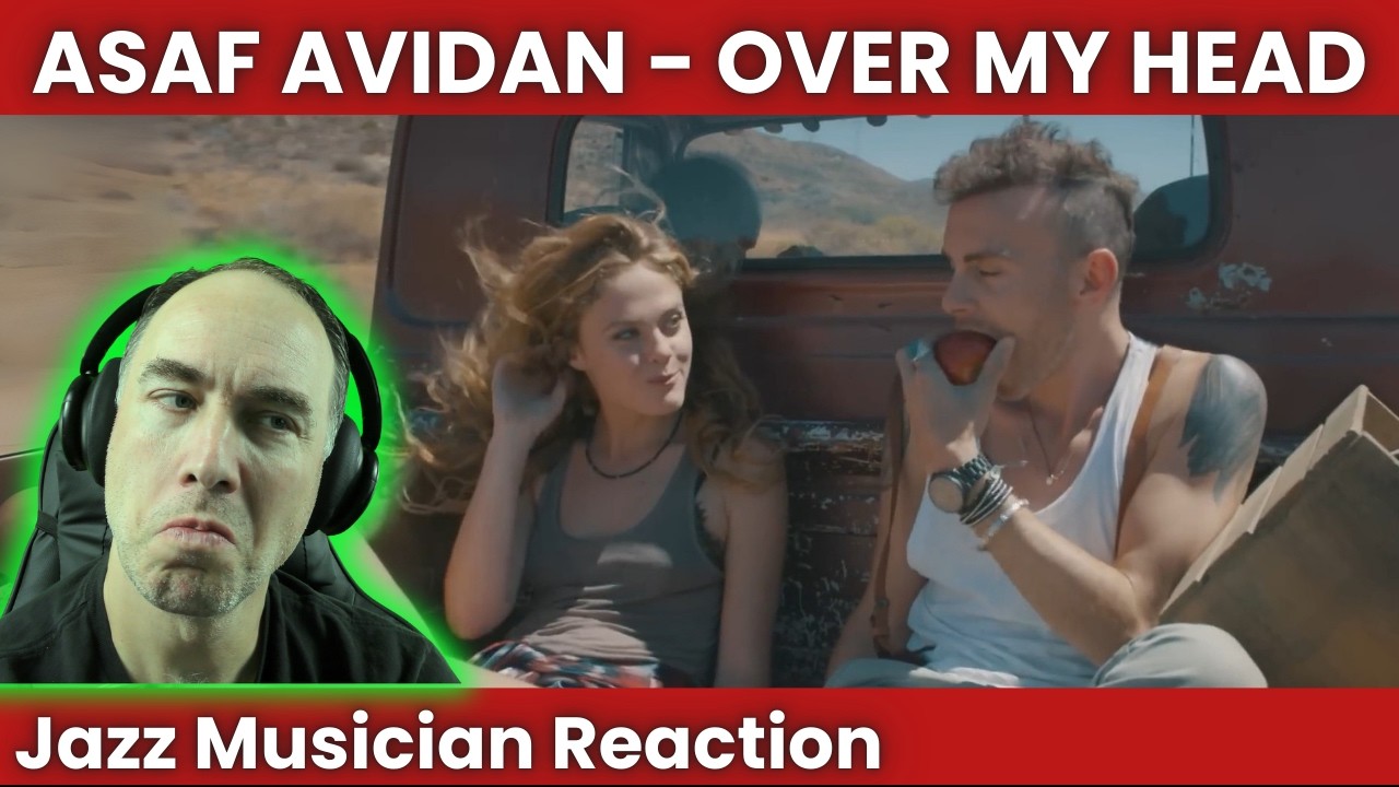 Asaf Avidan's Creative Genius Shines In Over My Head Official Video - Jazz Musician Reacts