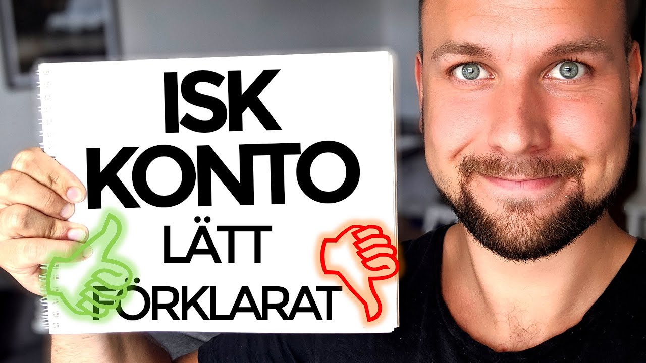Investeringssparkonto (ISK konto) - Enkelt f&ouml;rklarat