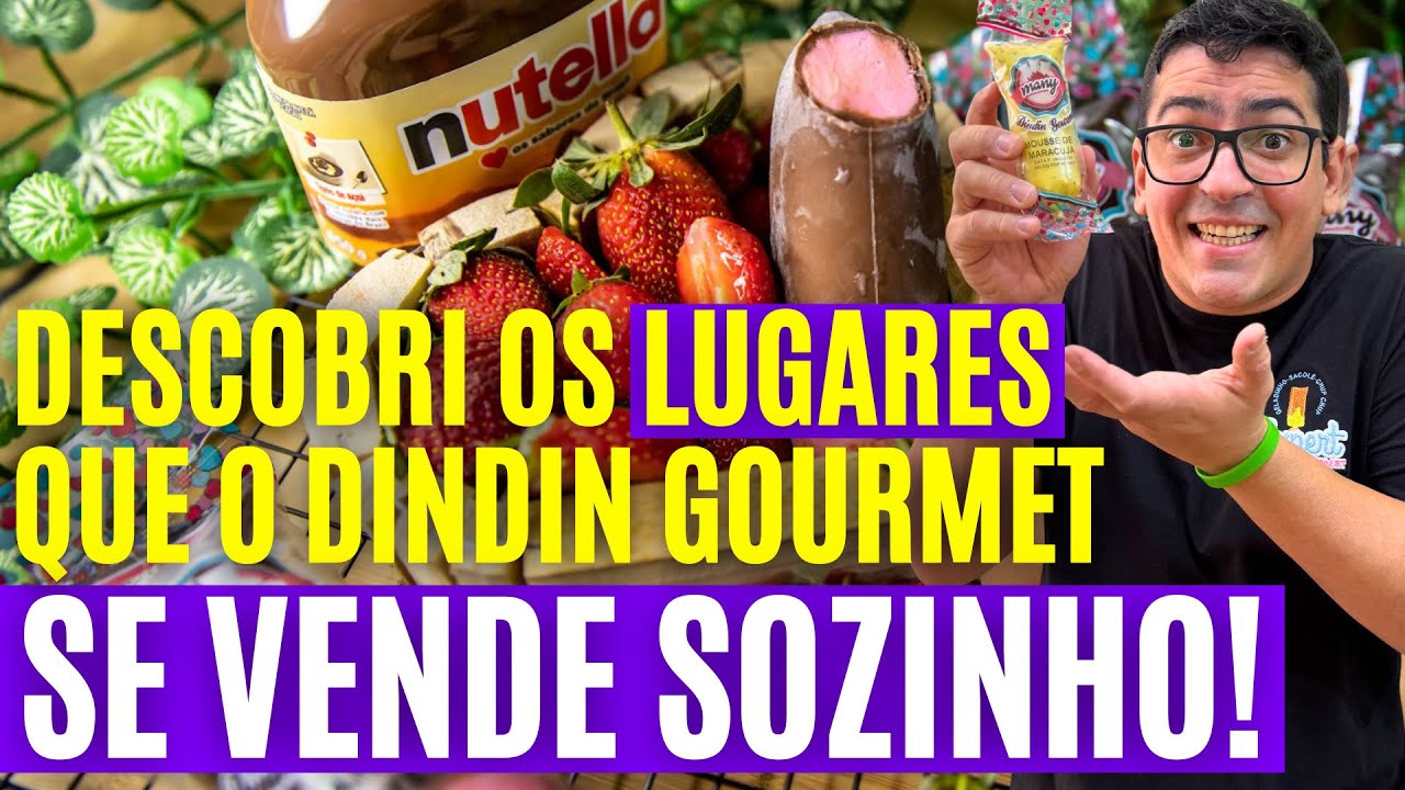 ONDE O DINDIN GOURMET VENDE MAIS FÁCIL PARA QUEM ESTÁ COMEÇANDO? | Manoel Netto