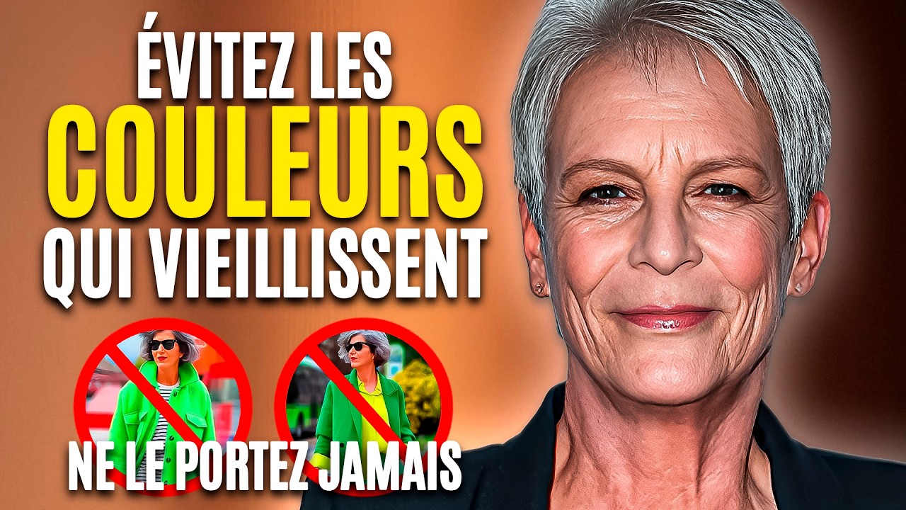 Paraître 10 Ans Plus JEUNE ! Couleurs qui RAJEUNISSENT après 50