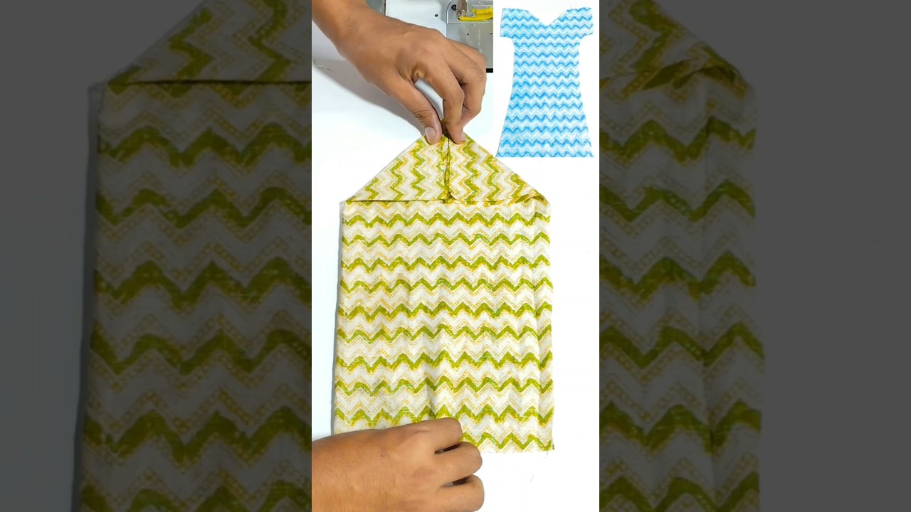 The Simple Trick To Cutting Kurti Patterns|kurti Cutting