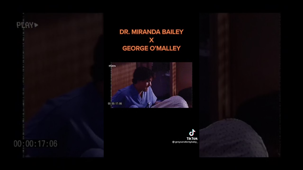 O'Malley &times; Bailey || #greysanatomy