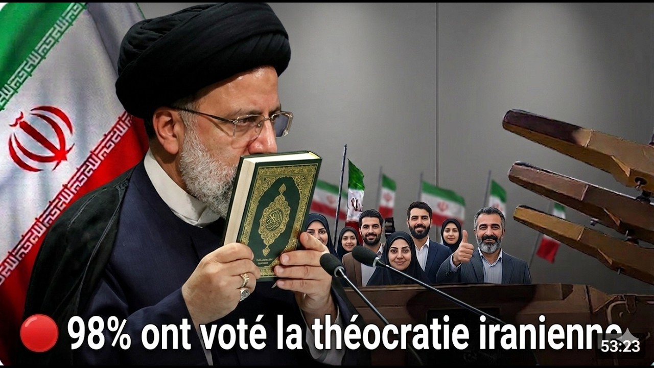 URGENT!!!🔴 🕌 98% des Iraniens ont voté leur constitution islamique — Qui dit qu'ils sont contre ?