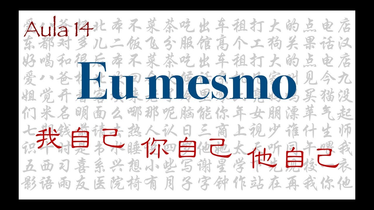 Lesson 14 | Synthetic Course in Mandarin Chinese