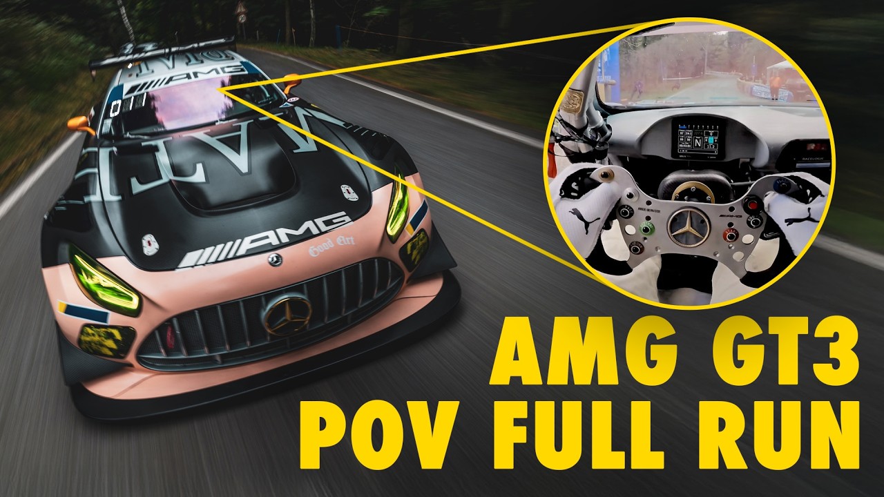 Insane AMG GT3 Hillclimb (Driver POV)