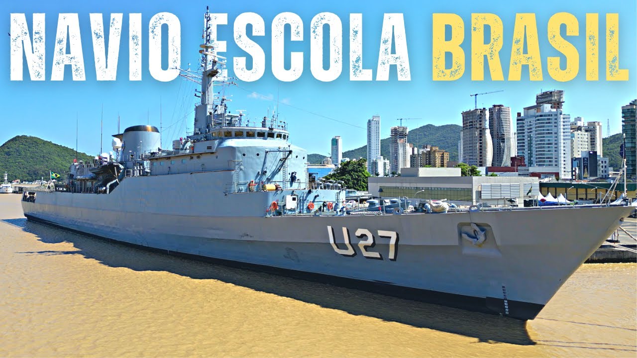 Por Dentro do NAVIO Escola Brasil (U-27) da MARINHA