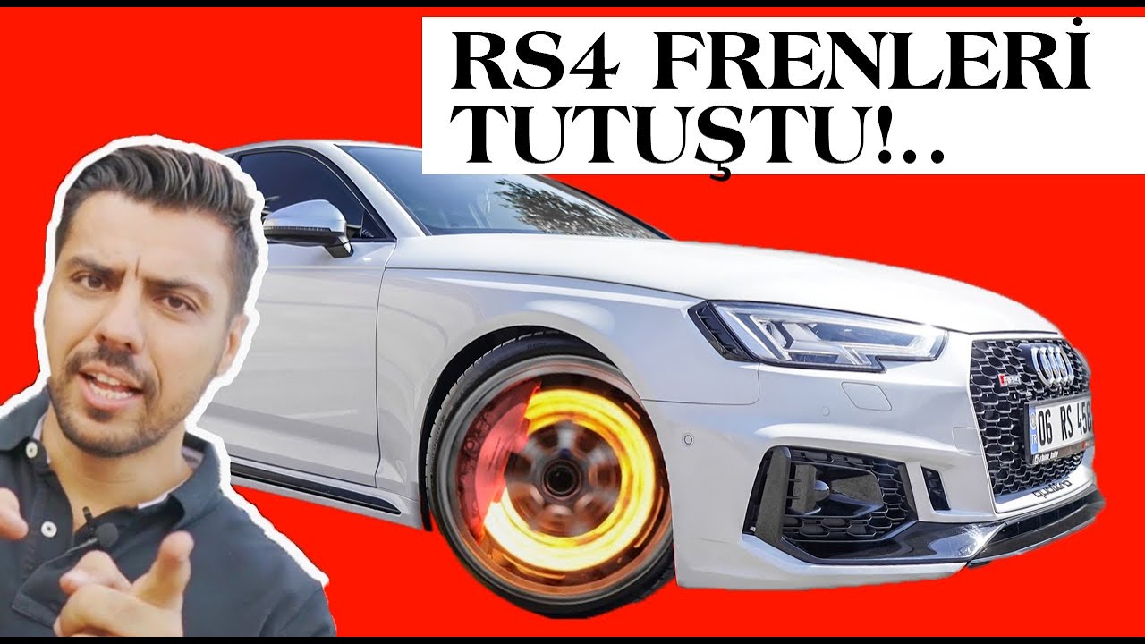 RS4 DİSKLERİ YANDI!! OFFF (Kaliperler G&uuml;mr&uuml;kte Takıldı) Rhino