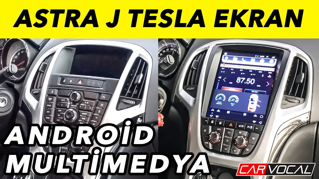 Opel Astra J Tesla Multimedya Uygulama ve Tanıtımı