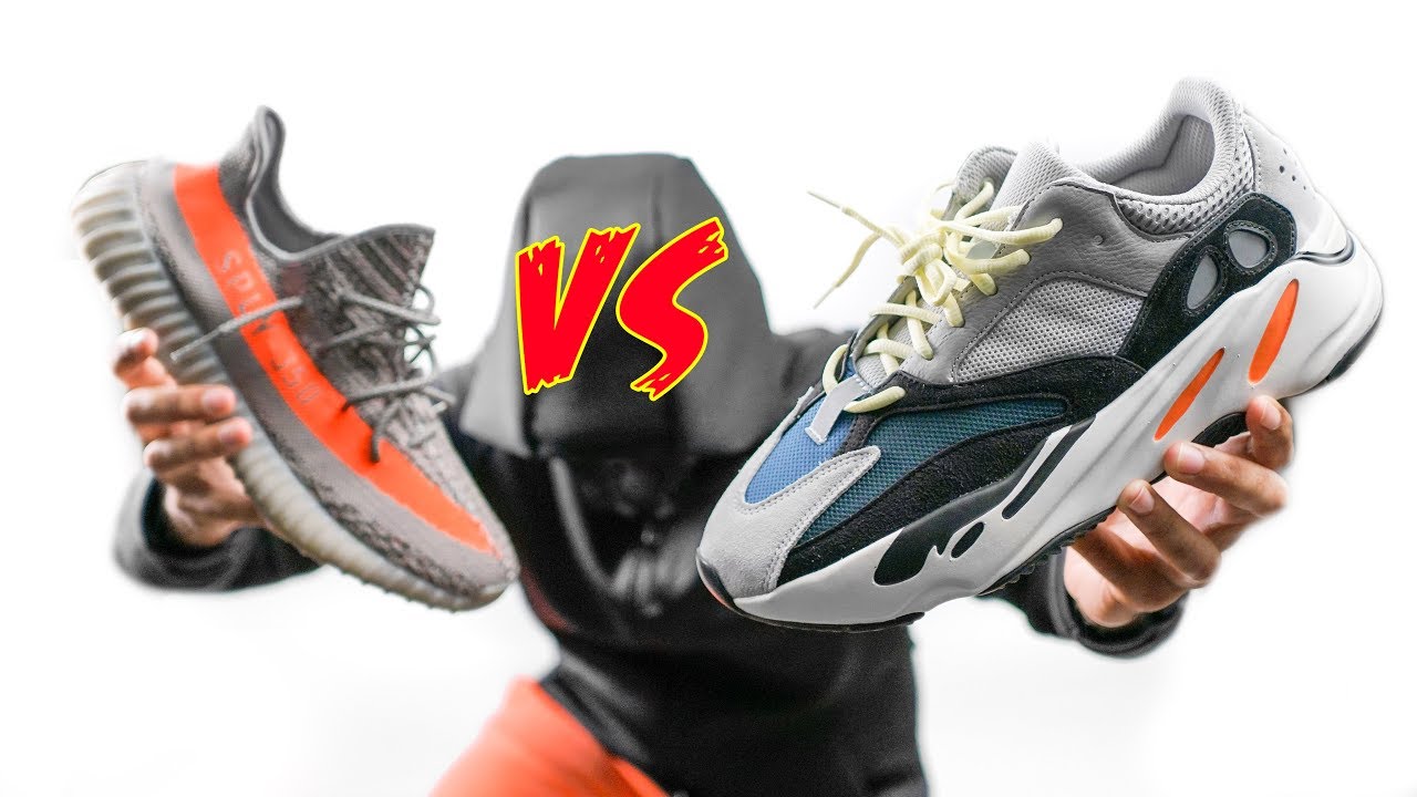 I DONT CARE WHAT ANYONE SAYS | YEEZY 700 WAVE RUNNER VS YEEZY 350 BOOST V2