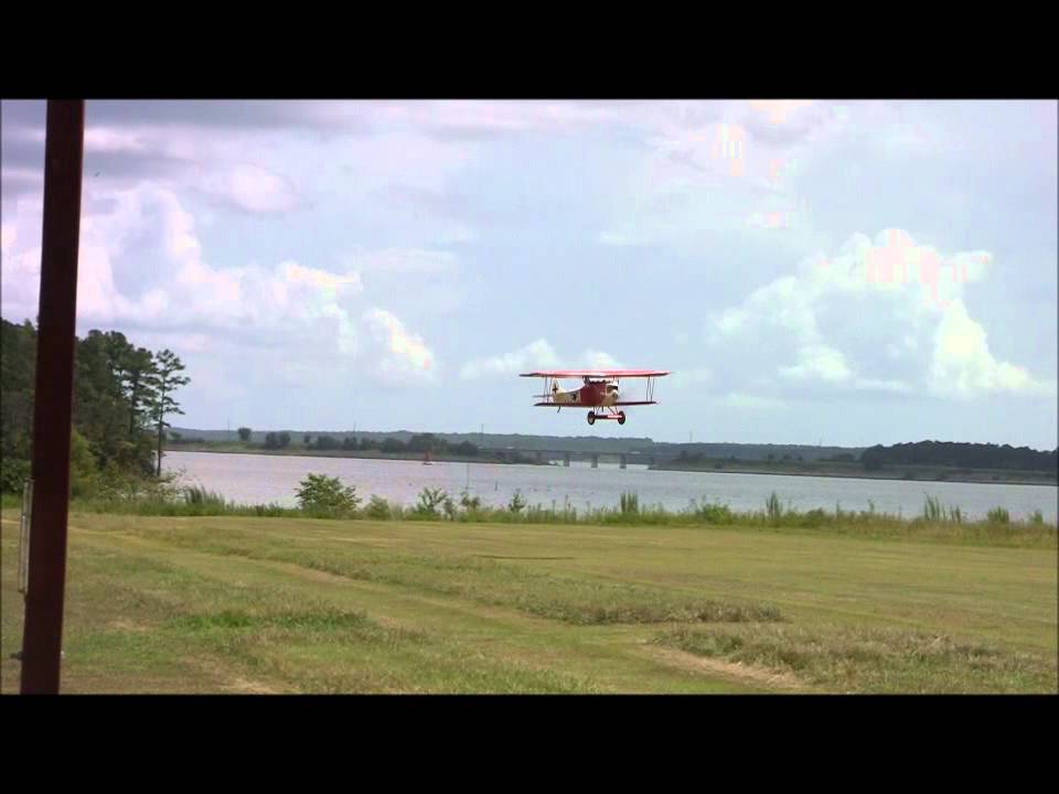 Team Vogelsang Aeroscale - Fokker DVII RC geardrive on Zenoah G62