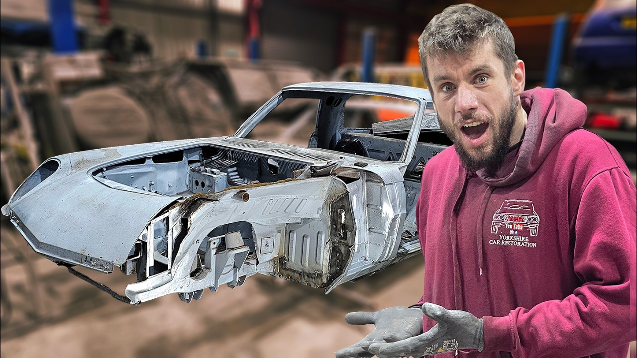 Restoring A Super Rare Barnfind Mazda Cosmo 110s - Classic Car Restoration