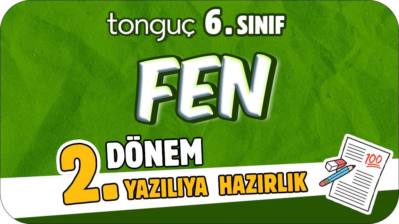 6.Sınıf Fen 2.Dönem 2.Yazılıya Hazırlık 📑 #2024