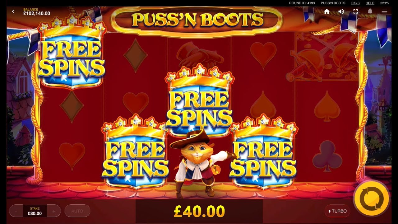 Puss'n Boots Bonus Feature (Red Tiger)